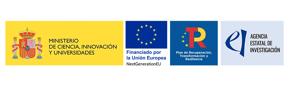 MICIU, Financiado por la Unión Europea NextGenerationEU, Plan de Recuperación y Agencia Estatal de Investigación